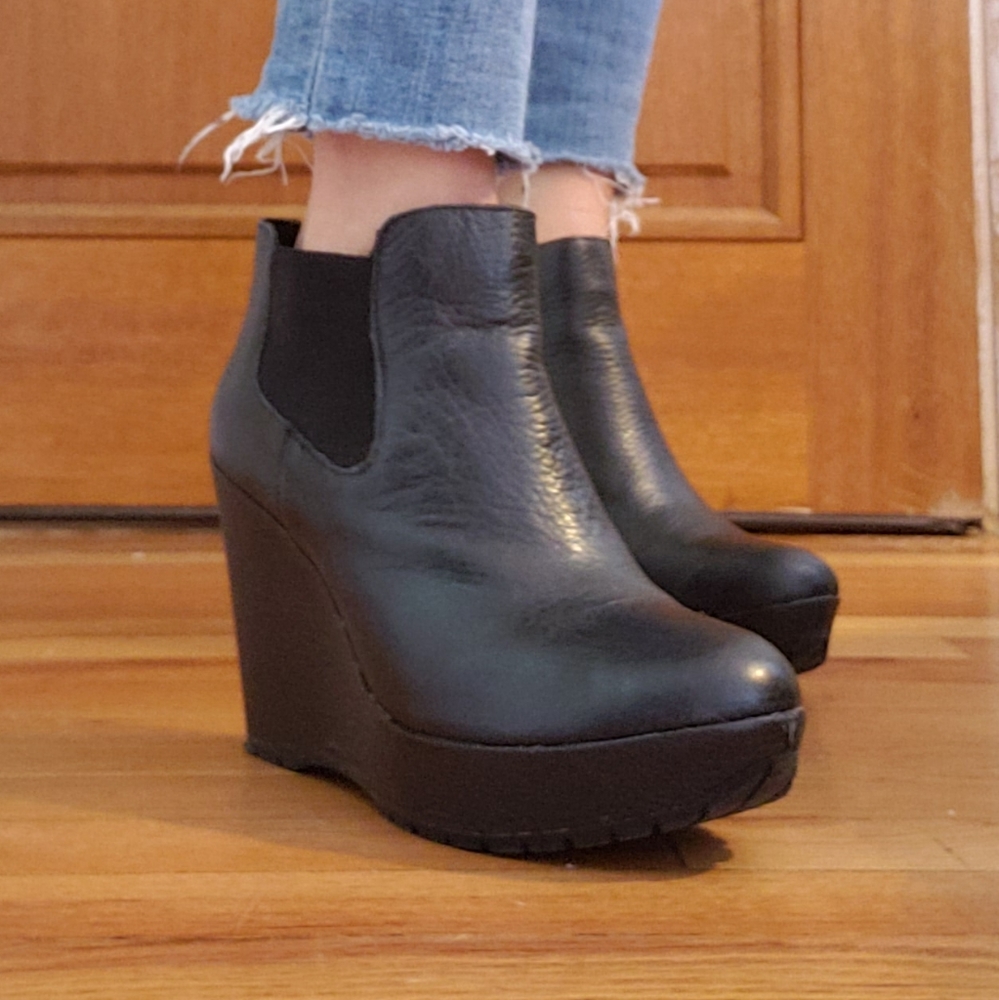 Wedge Booties
